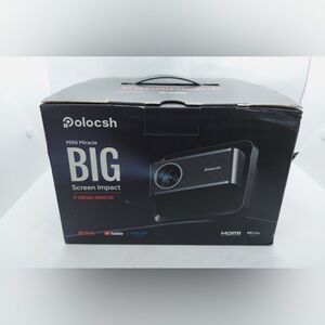 Polcsh Mini Miracle Portable Projector
